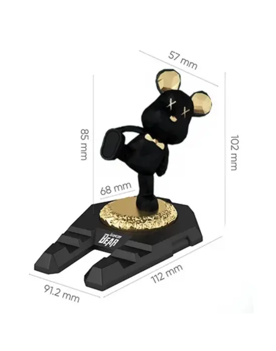 Omarı Ayıcıklı Telefon ve Tablet Standı - Masa Üstü Tutucu Aparat