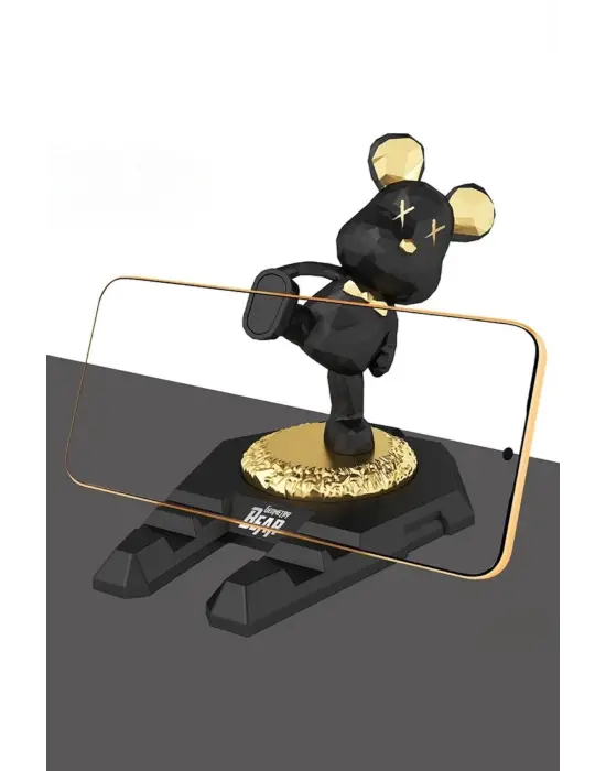 Omarı Ayıcıklı Telefon ve Tablet Standı - Masa Üstü Tutucu Aparat