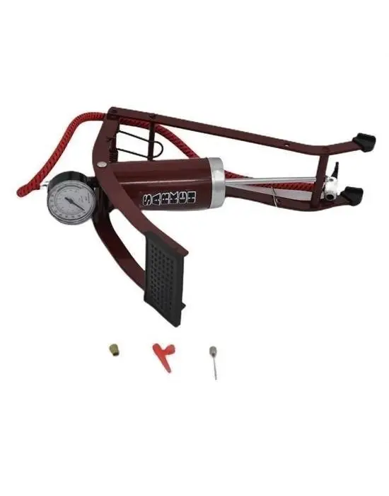 Omarı Basınç Göstergeli Ayak Pompası - Araba ve Bisikletler İçin Ideal Çözüm