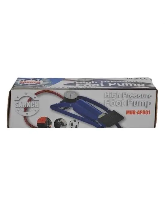 Omarı Basınç Göstergeli Ayak Pompası - Araba ve Bisikletler İçin Ideal Çözüm