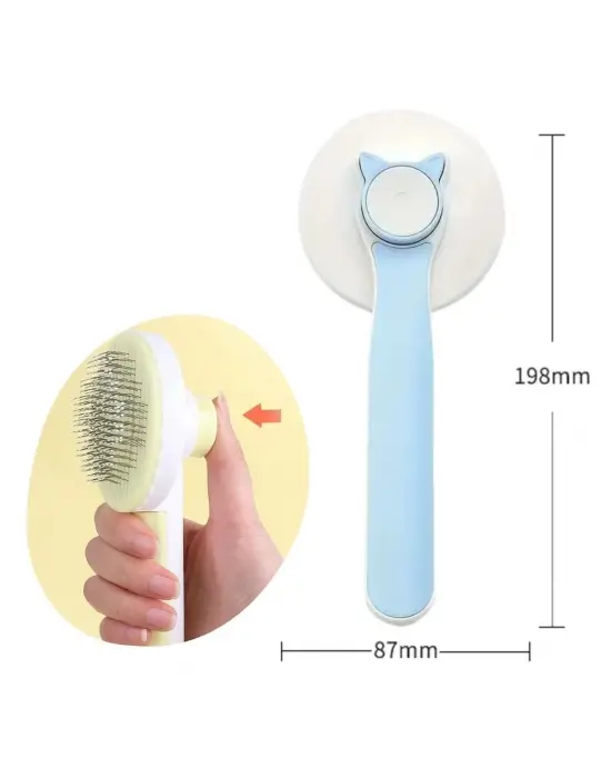 Omarı Masaj Etkili Tüy Toparlayıcı Pet Fırçası