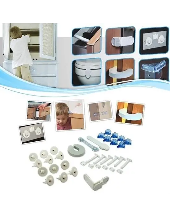 Omarı Bebekler İçin Güvenli ve Kapsamlı Koruma Seti 30 Parça