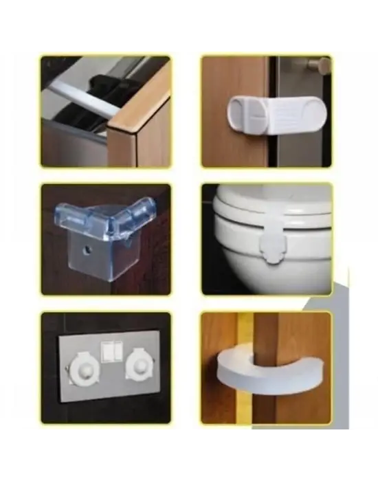 Omarı Bebekler İçin Güvenli ve Kapsamlı Koruma Seti 30 Parça