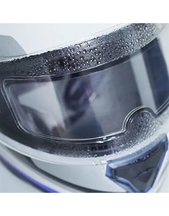 BUFFER® Buğu Önleyici Motosiklet Kaskı Vizörü Su Geçirmez Dayanıklı Çizik Koruma Lens Filmi