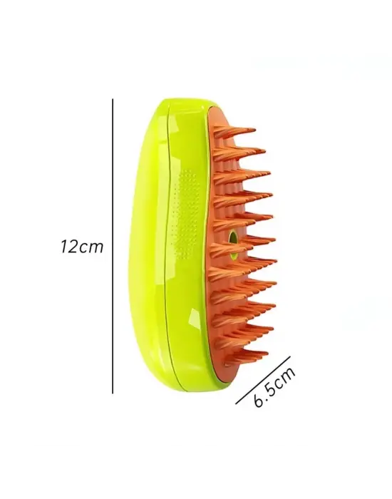 Omarı Yumuşak Silikon Uçlu Tüy Tarama Fırçası