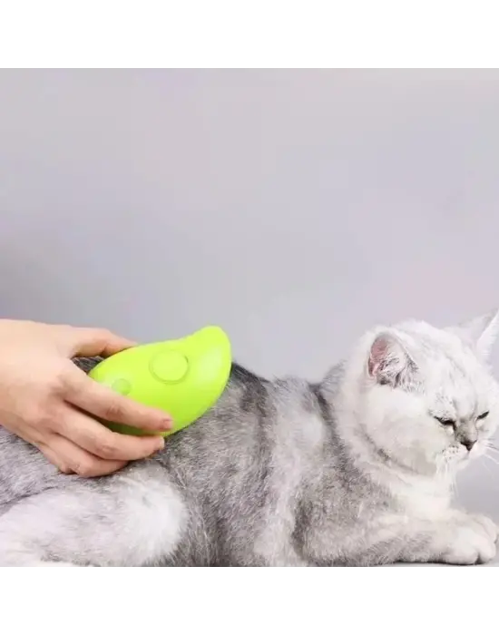 Omarı Yumuşak Silikon Uçlu Tüy Tarama Fırçası