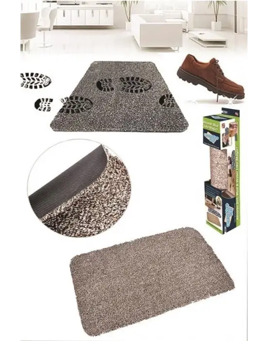 Omarı Mikrofiberli Paspas Çamaşır Makinesinde Yıkanabilir Kir Tozunu Emiyor