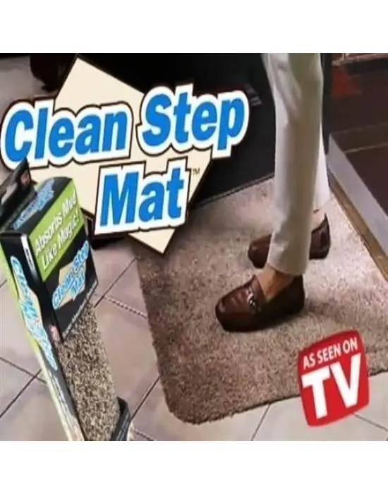 Omarı Mikrofiberli Paspas Çamaşır Makinesinde Yıkanabilir Kir Tozunu Emiyor