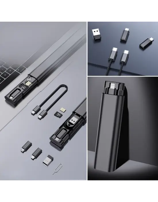 Omarı Hızlı Şarj ve Veri Aktarım Kablo Seti