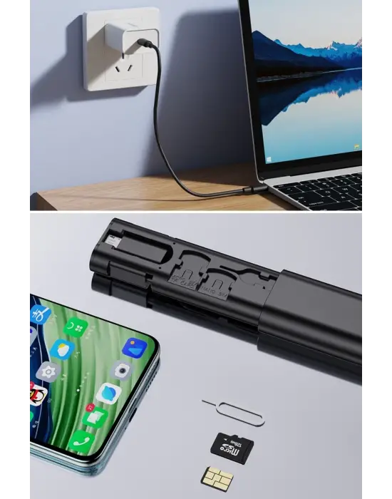 Omarı Hızlı Şarj ve Veri Aktarım Kablo Seti