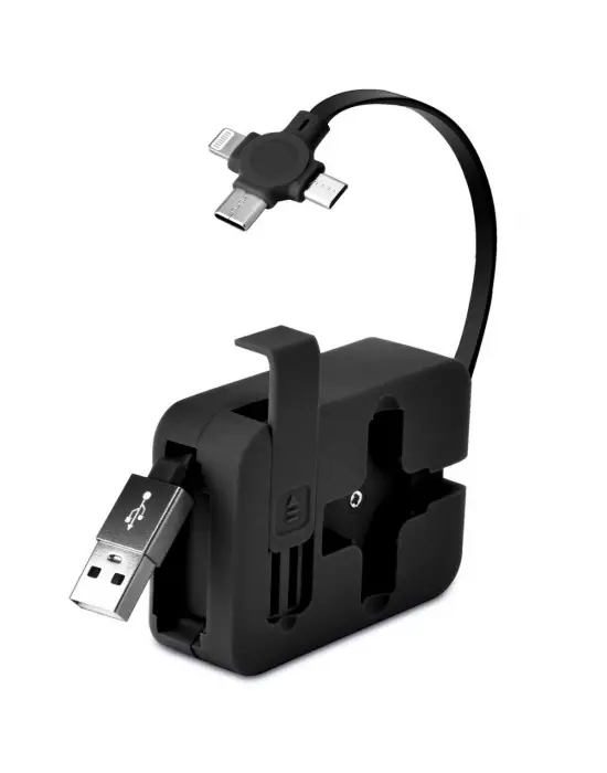Omarı Kompakt ve Pratik 3ü 1 Arada USB Şarj Kablosu