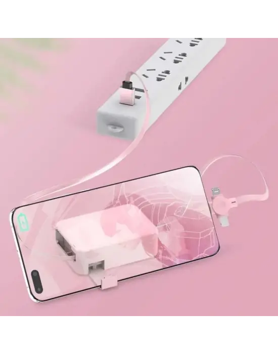 Omarı Kompakt ve Pratik 3ü 1 Arada USB Şarj Kablosu