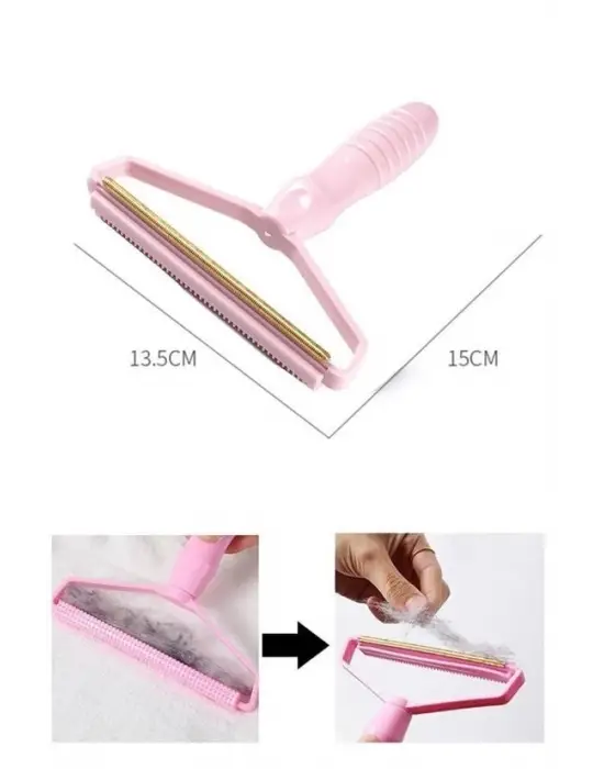 Omarı Çift Taraflı Elbise Kazak Tüy Alma ve Temizleyici