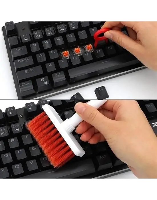 Omarı Hassas Fırça Başlıklı Bilgisayar ve Laptop Temizleme Fırçası