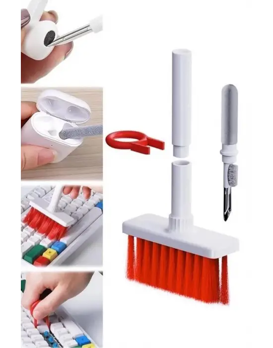 Omarı Hassas Fırça Başlıklı Bilgisayar ve Laptop Temizleme Fırçası