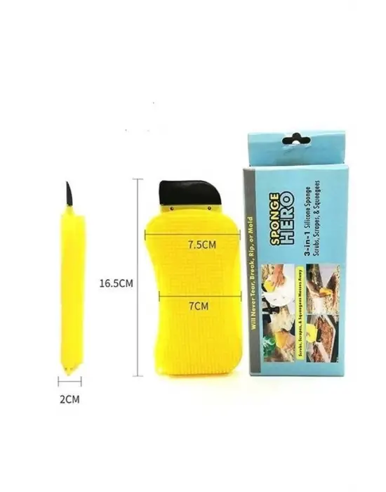 Omarı Çok Fonksiyonlu Pratik Bulaşık Fırçası