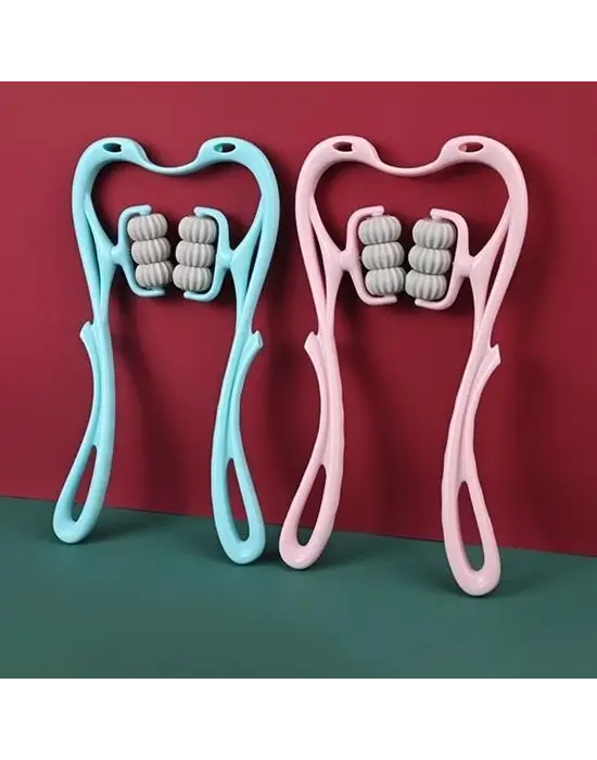 Omarı Altı Tekerlekli Fonksiyonlu Boyun Masaj Aleti