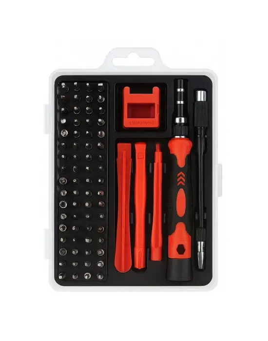 BUFFER® Çok Fonksiyonlu Manyetik Uçlu 52si 1 Arada 42 Uçlu Saatçi Tornavida Seti