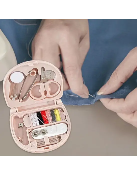 Omarı Fonksiyonel Seyahat Dikiş Seti