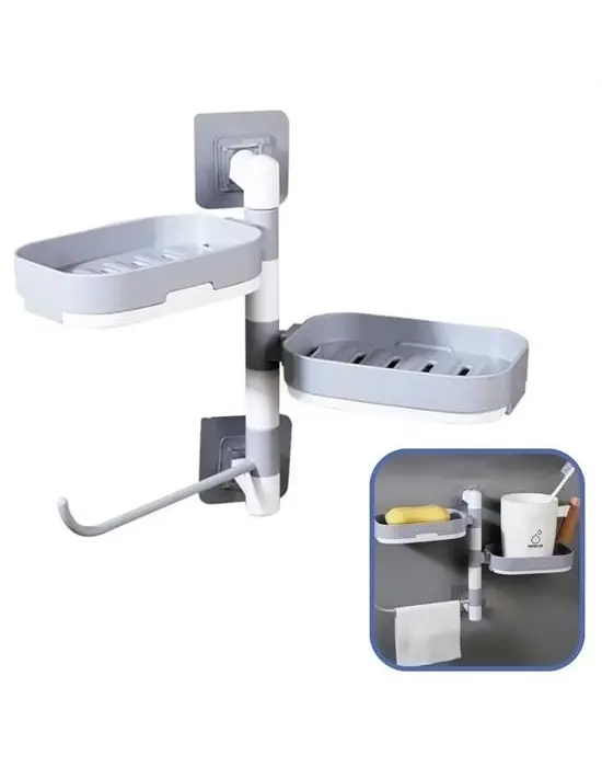 Omarı Pratik Duvara Monte Sabun Tutucu