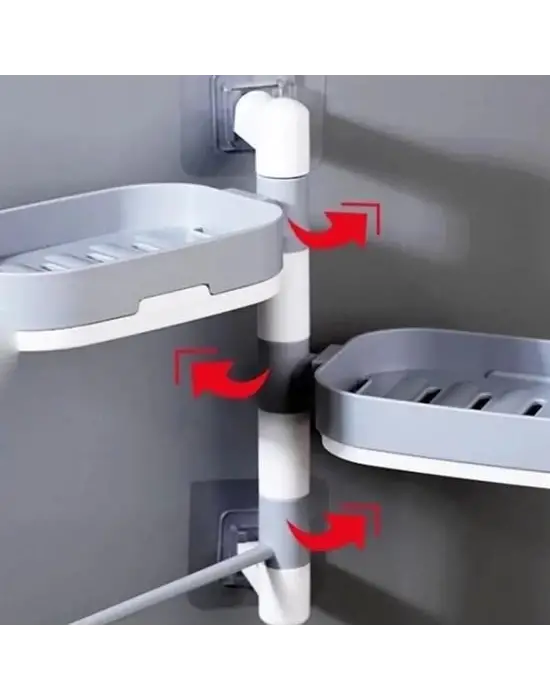 Omarı Pratik Duvara Monte Sabun Tutucu