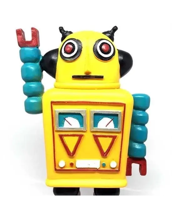 Omarı Nostaljik Uzaylı Robot Figürü