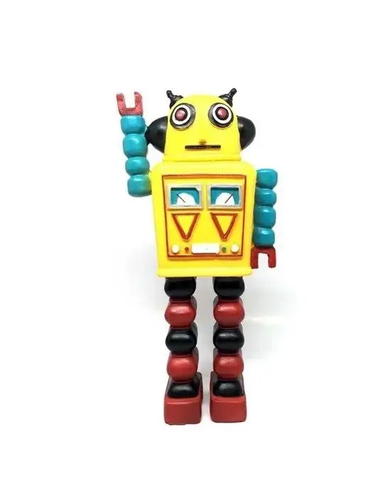 Omarı Nostaljik Uzaylı Robot Figürü