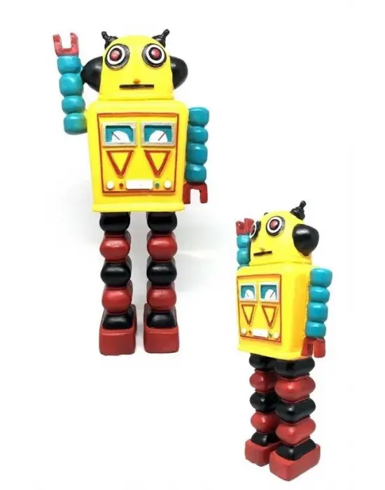 Omarı Nostaljik Uzaylı Robot Figürü