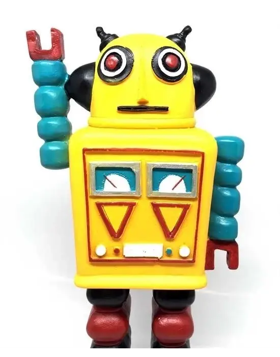 Omarı Nostaljik Uzaylı Robot Figürü