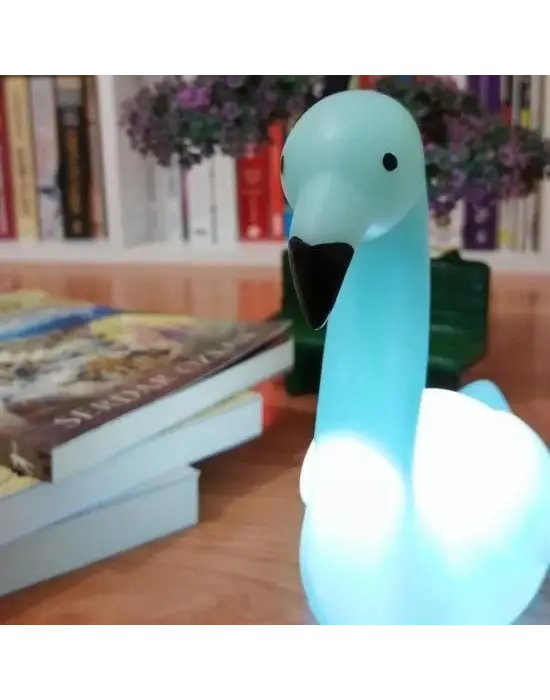 Omarı Renk Değiştiren Kuğu Gece Lambası