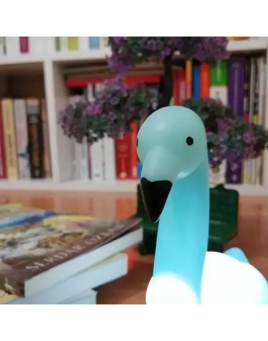 Omarı Renk Değiştiren Kuğu Gece Lambası