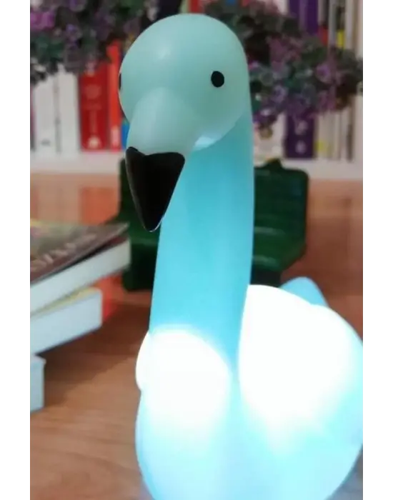 Omarı Renk Değiştiren Kuğu Gece Lambası