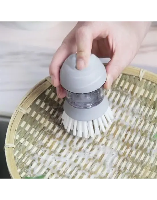 BUFFER® Deterjan Hazneli Kolay Bulaşık Yıkama Fırçası Bulaşık Sünger