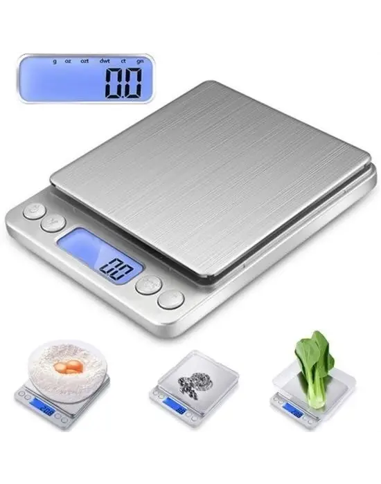 Omarı Dijital Hassas Mutfak Terazisi Gr/01 Gr Hassasiyet