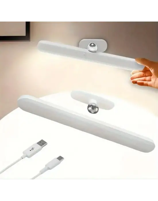 Omarı Dokunmatik Şarj Edilebilir LED Makyaj Aynası 27 cm