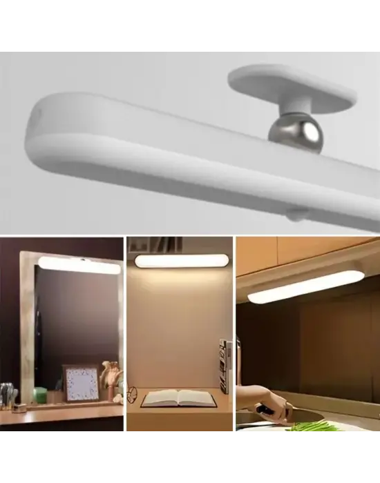 Omarı Dokunmatik Şarj Edilebilir LED Makyaj Aynası 27 cm