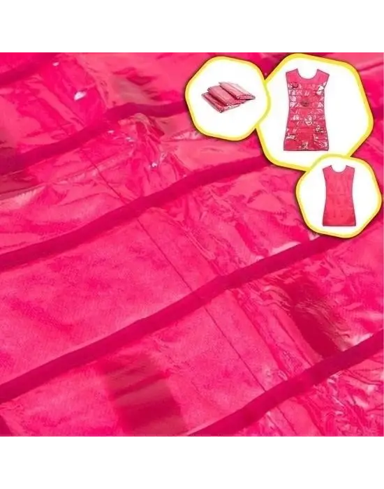 Omarı Modern Takı Saklama Çözümü - Pembe Elbise Şeklinde