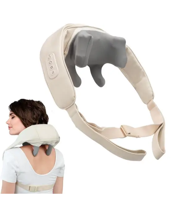 Omarı Kablosuz Elektrikli Boyun ve Omuz Masaj Aleti