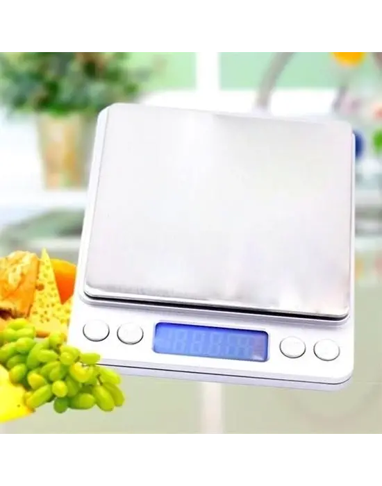 Omarı Dijital Hassas Kantar Mutfak Tartısı - 3 kg Kapasiteli