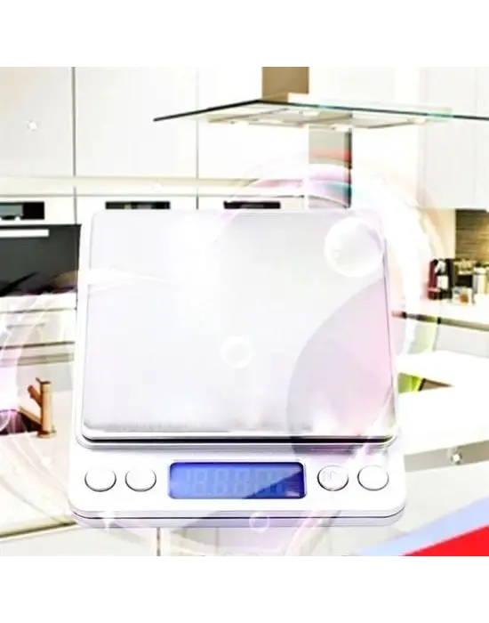 Omarı Dijital Hassas Kantar Mutfak Tartısı - 3 kg Kapasiteli