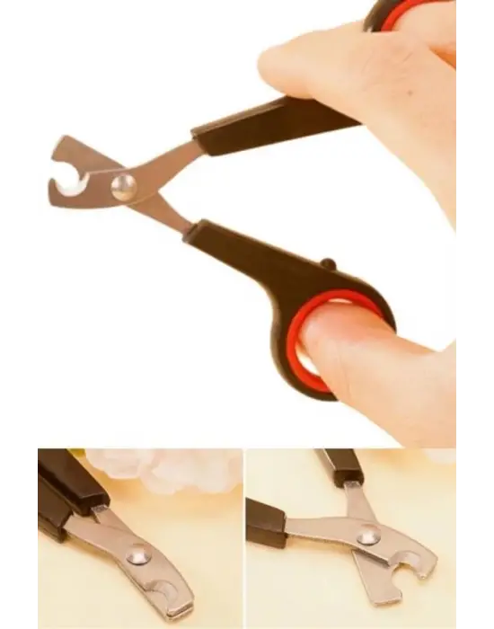 Omarı Evcil Hayvan Tırnak Bakım Seti - Profesyonel Pati Bakımı İçin Kaymaz Saplı