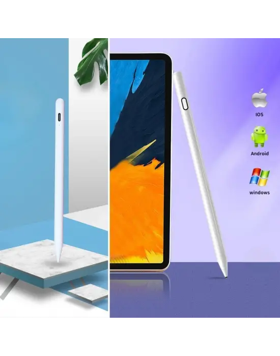 BUFFER® Evrensel Tablet ve Dokunmatik Telefonlarla Uyumlu Hassas Çizim ve Tasarım Kalemi