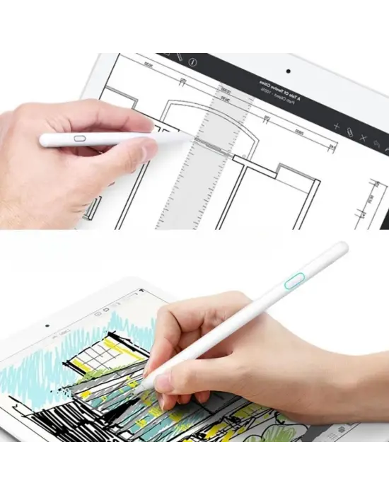 BUFFER® Evrensel Tablet ve Dokunmatik Telefonlarla Uyumlu Hassas Çizim ve Tasarım Kalemi