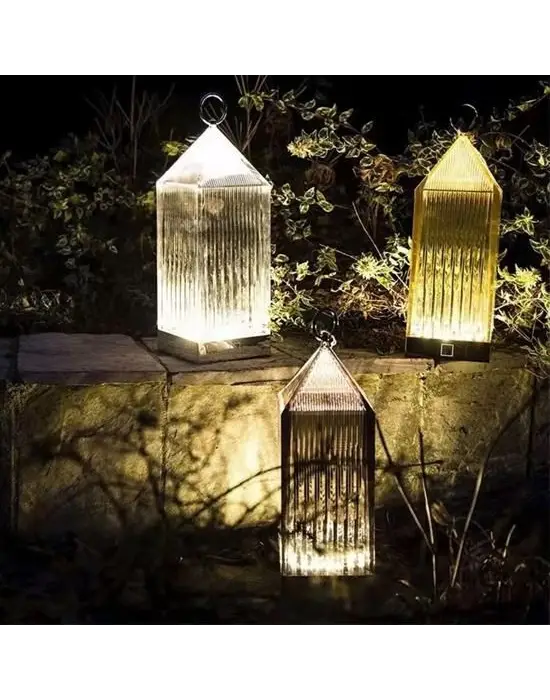 Omarı Dokunmatik USB Şarjlı 3 Modlu Kristal Lamba Led