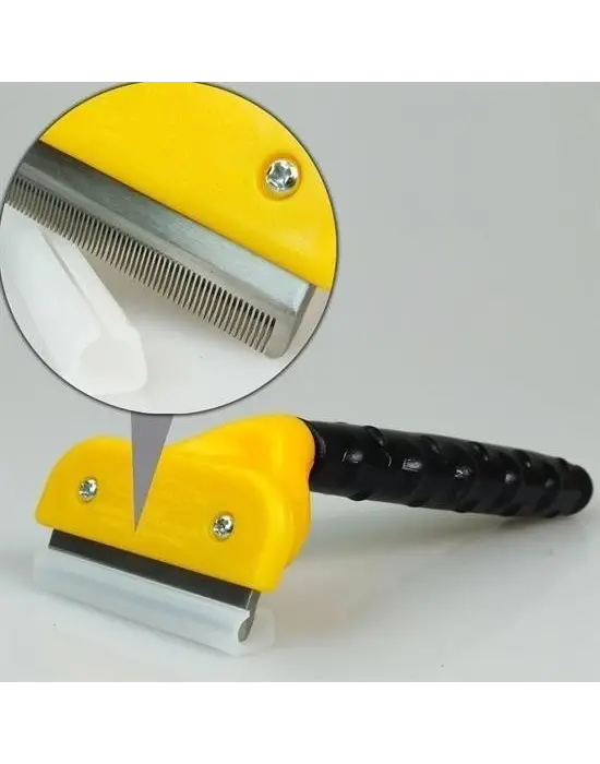 Omarı Yumuşak ve Etkili Kedi ve Köpek Tüy Toplama Tarağı