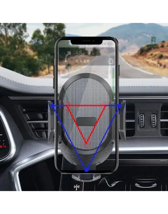 Omarı Güçlü Vantuzlu Araç İçi Telefon Tutucu Aparat