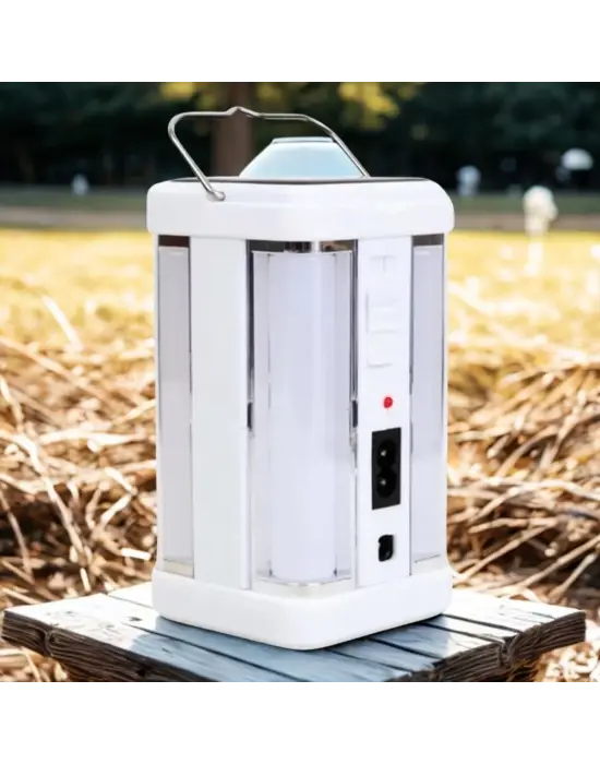 Omarı Güneş Enerjili Şarjlı Işık 1200mAh Yeniden Şarj Edilebilir Batarya