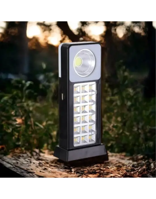 Omarı Acil Durum Işığı - Güneş Enerjili ve USB Şarj Edilebilir 3W