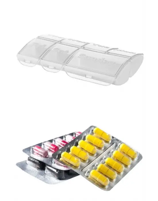 BUFFER® Haftalık 7 Bölmeli İlaç Saklama ve Hatırlatma Kutusu