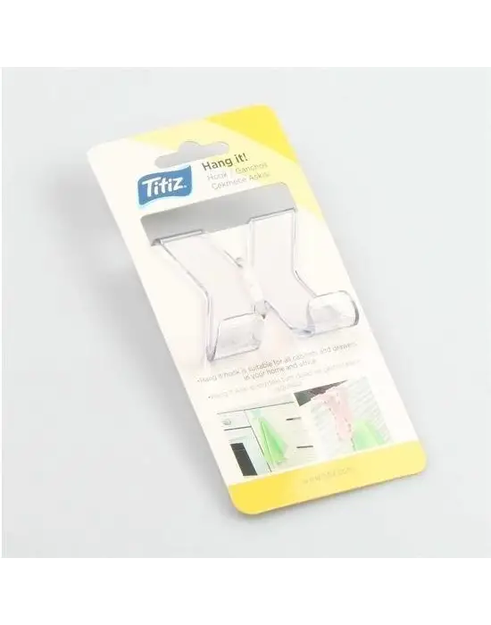 Omarı Pratik ve Taşınabilir 2 Kancalı Banyo Askısı